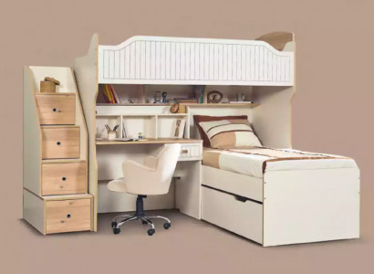 Bunk bed loft bed bed bunk bed with desk two beds